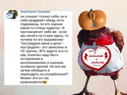 Елена Трусова Рыбинск, группа "От Мамы к Маме ", дискредитация медиков, клевета, доносы От Мамы к Маме. Рыбинск
