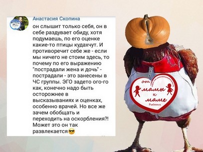 Елена Трусова Рыбинск, группа "От Мамы к Маме ", дискредитация медиков, клевета, доносы От Мамы к Маме. Рыбинск