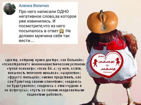 Елена Трусова Рыбинск, группа "От Мамы к Маме ", дискредитация медиков, клевета, доносы От Мамы к Маме. Рыбинск, токсичная личность